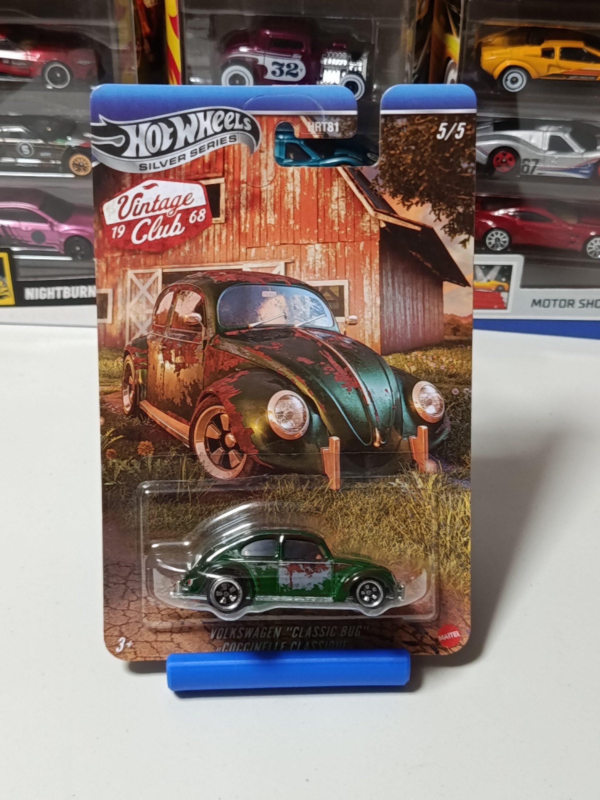 Hot Wheels Volkswagen Clássico Bug Coccinelle Classique