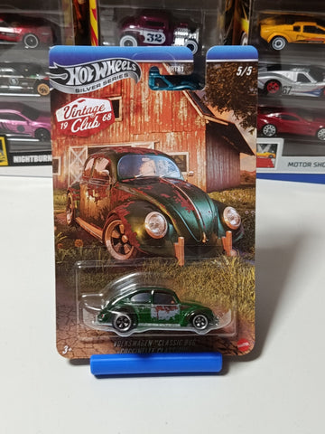 Hot Wheels Volkswagen Clássico Bug Coccinelle Classique