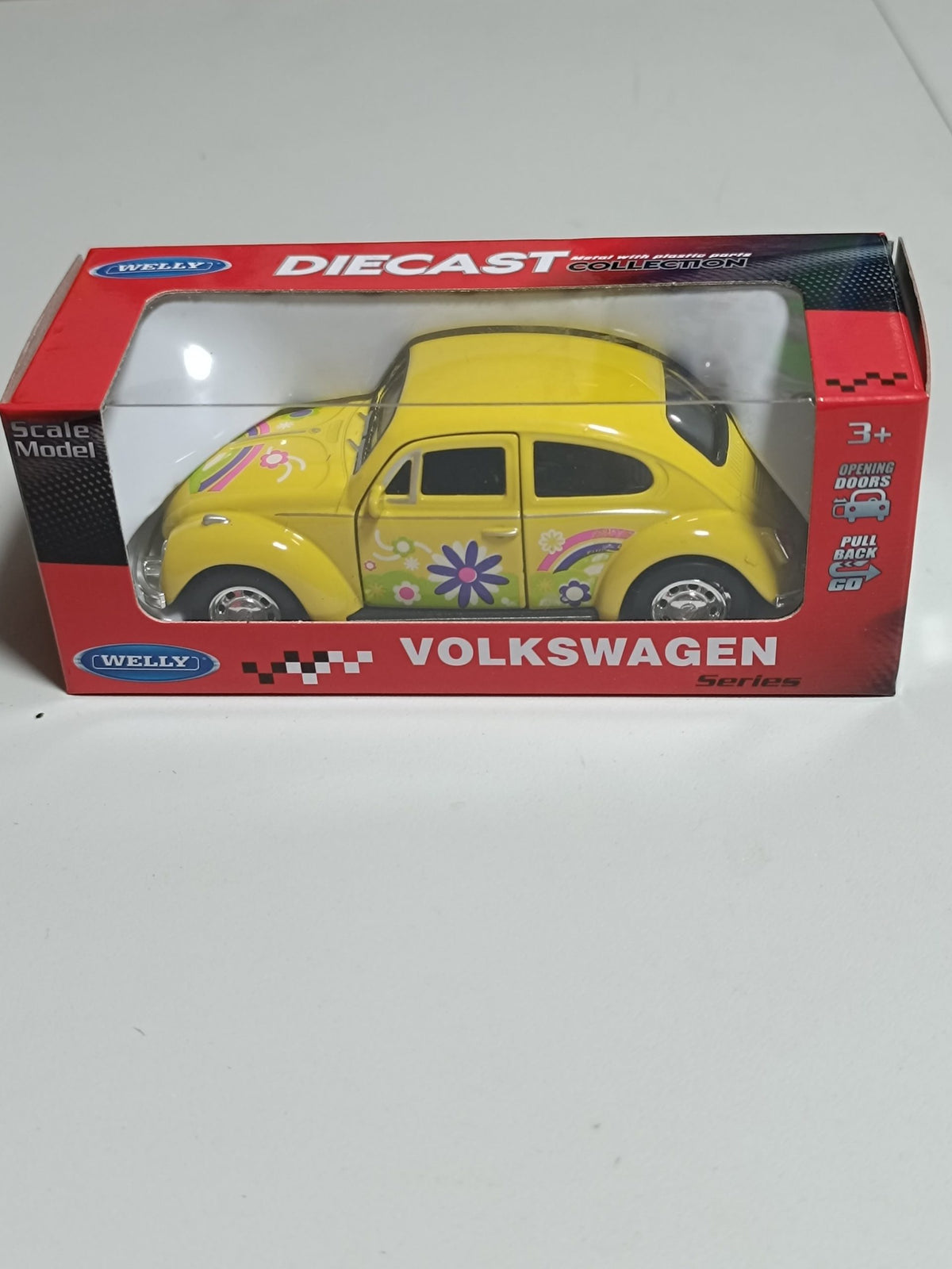 Volkswagen Carocha amarelo