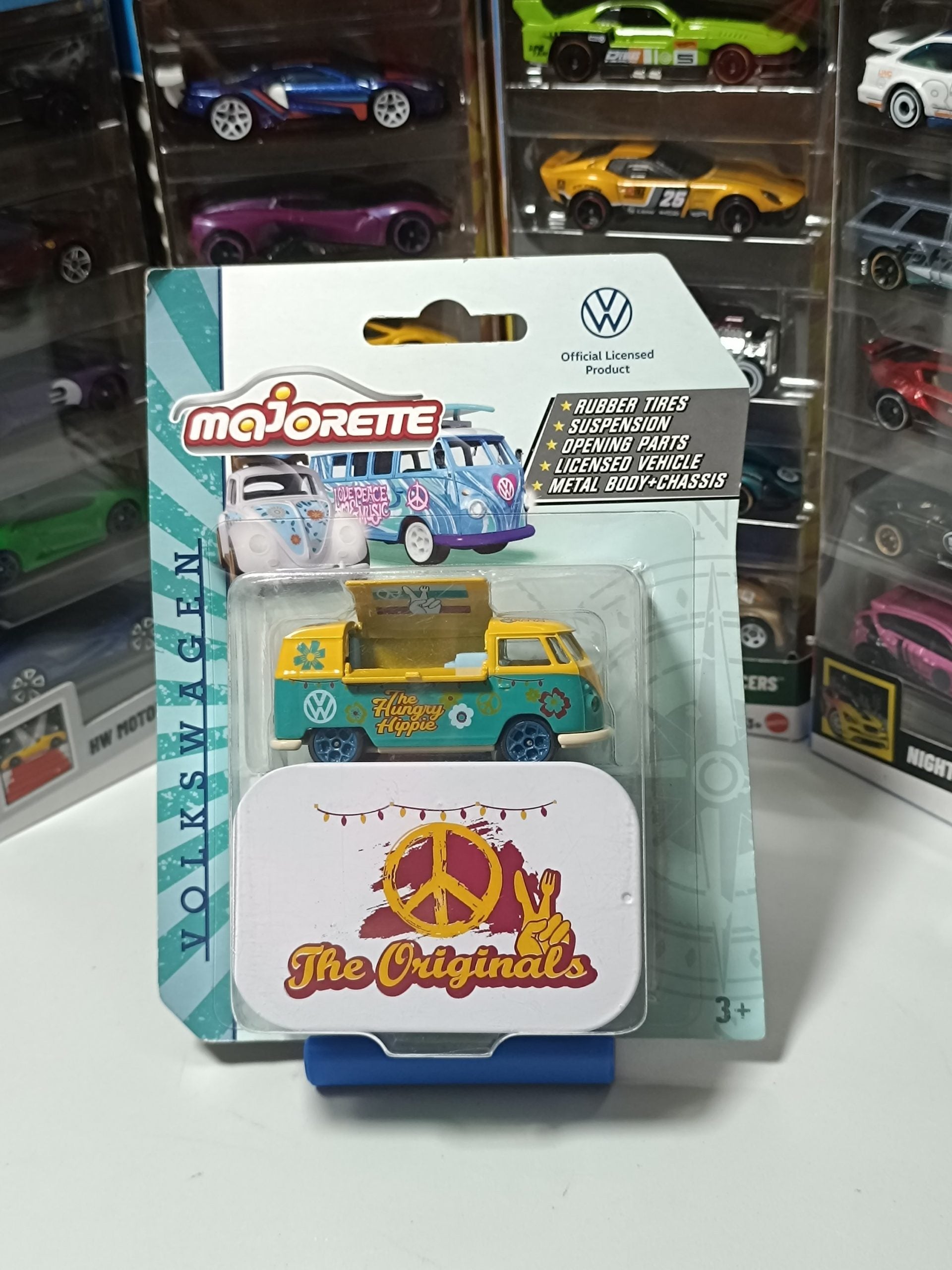 Majorette Volkswagen T1 amarelo