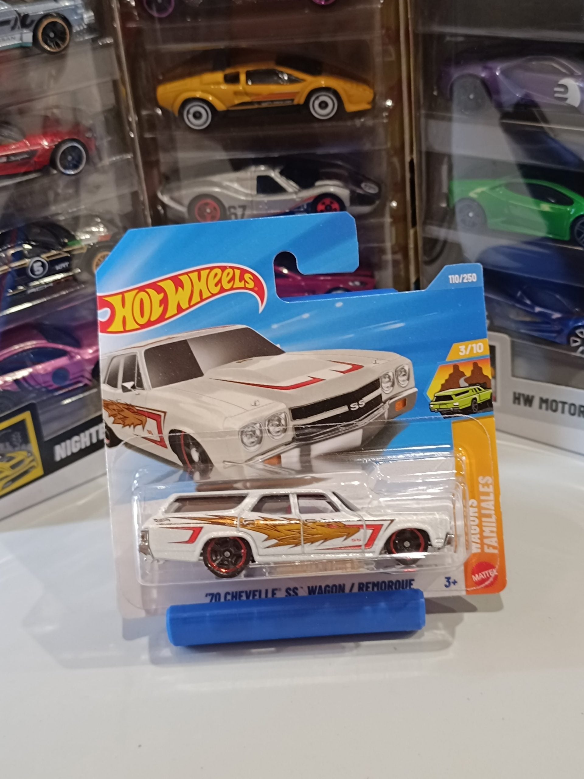 Hot Wheels 70 Chevelle SS Wagon/ Remorque