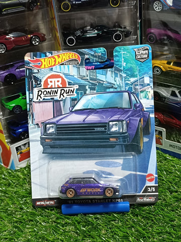 Hot Wheels 81 Toyota Starlet KP61