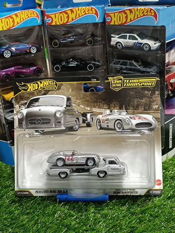 Hot Wheels Team Transport Mercedes-Benz 300 SLR e Mercedes-Benz Renntransporter