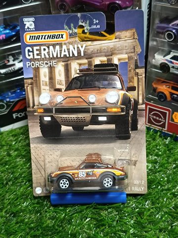 Matchbox 1985 Porsche 911 Rally