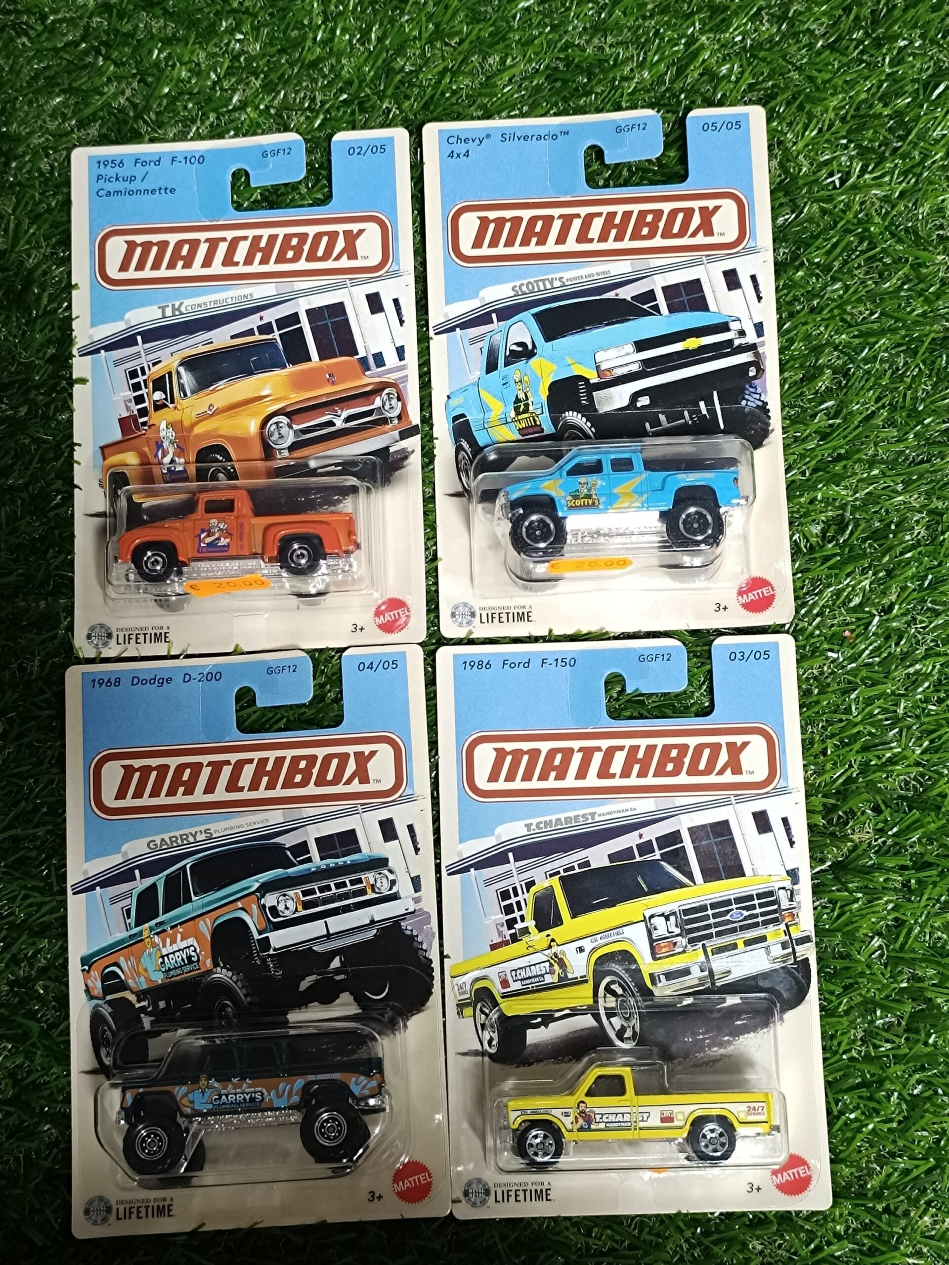 Matchbox Jipes e Camionetas