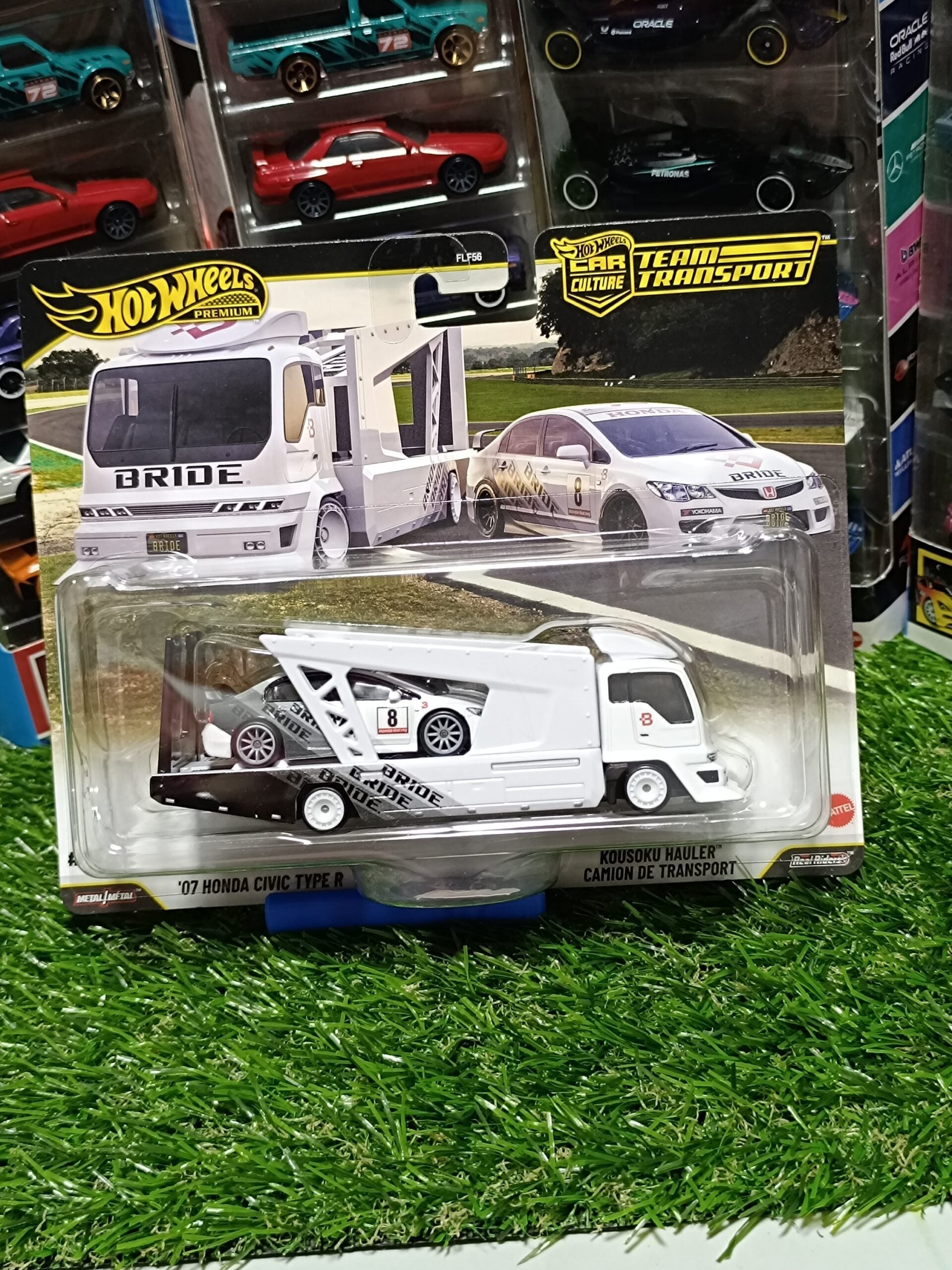 Hot Wheels Team Transport 07 Honda Civic TYPE R e Kousoku Hauler Camion de Transport