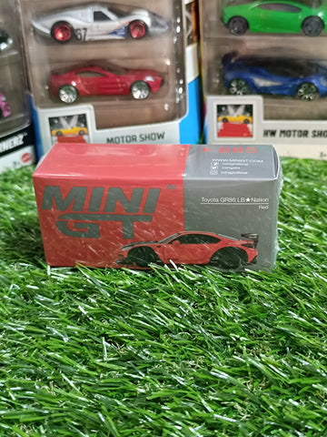 Mini GT Toyota GR86 LB Nation Red