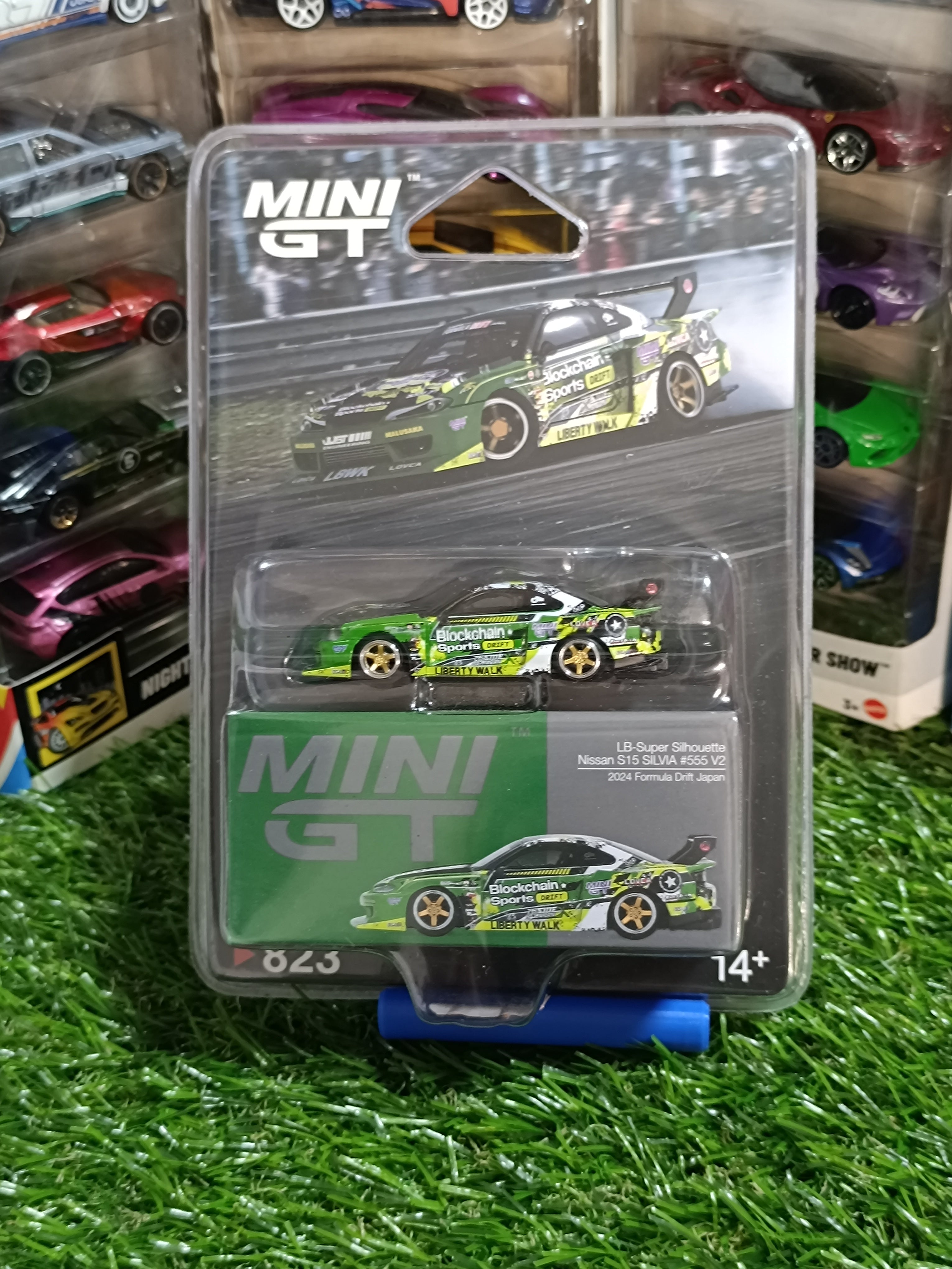 Mini GT LB Super Silhouette Nissan S15 Silvia 555 V2 2024 Formula Drift Japan