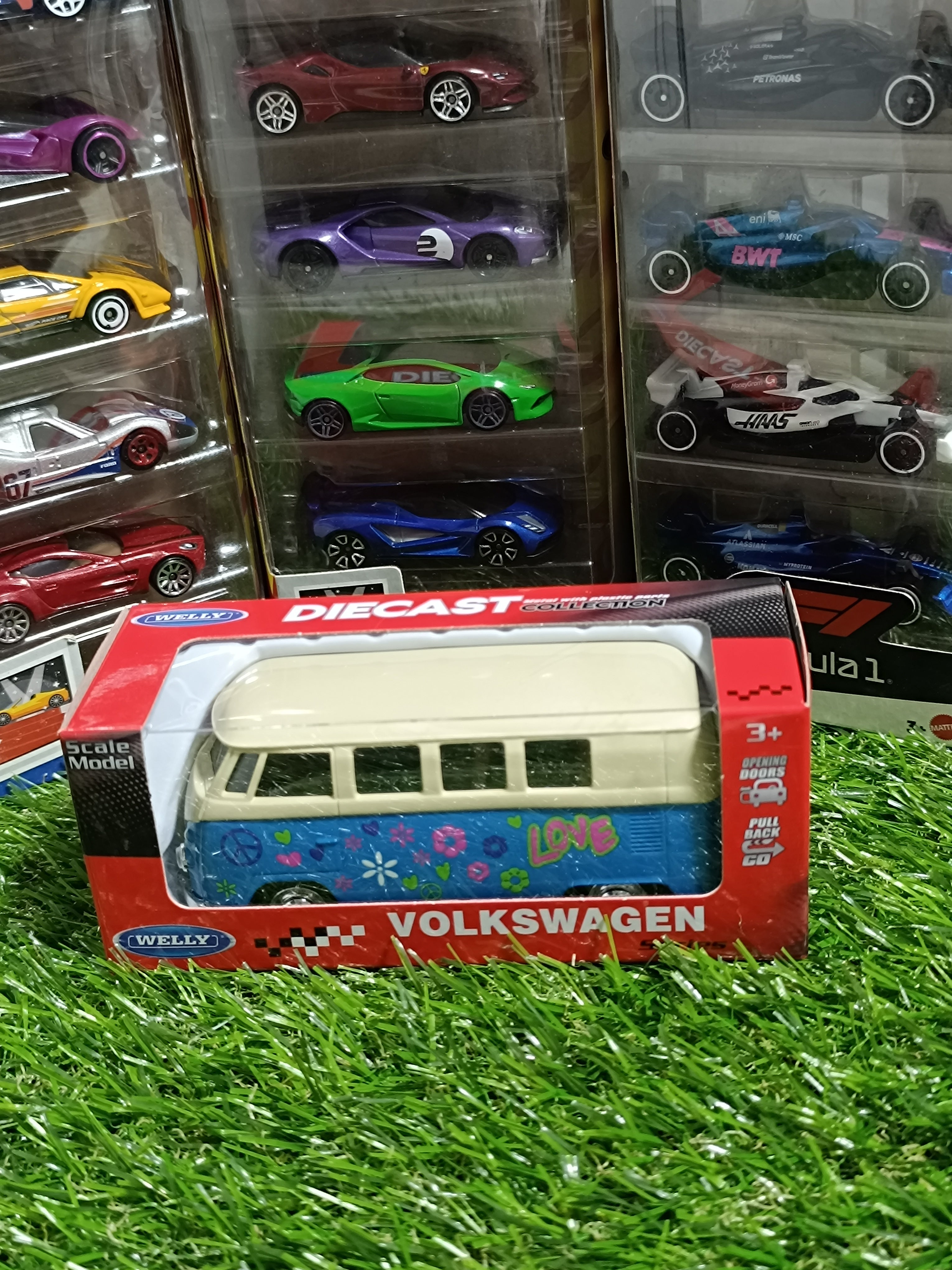 Volkswagen pão de forma azul