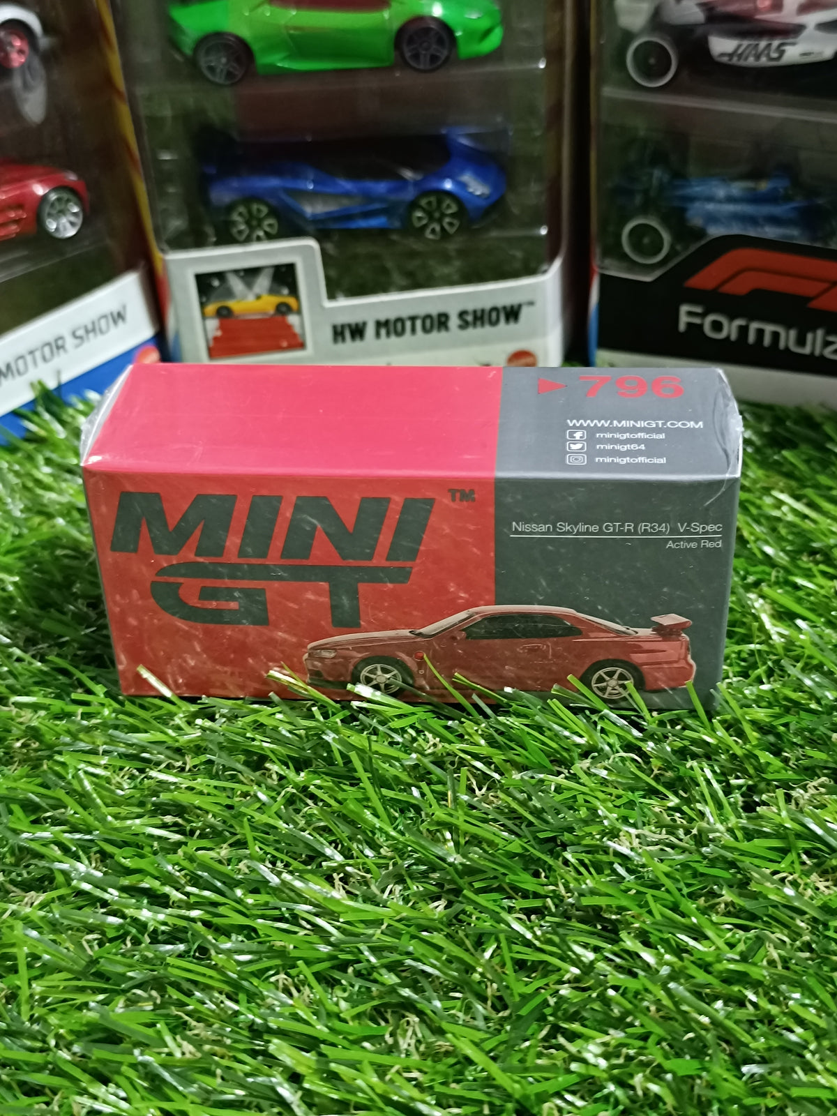 Mini GT Nissan Skyline GT-R (R34) V- Spec