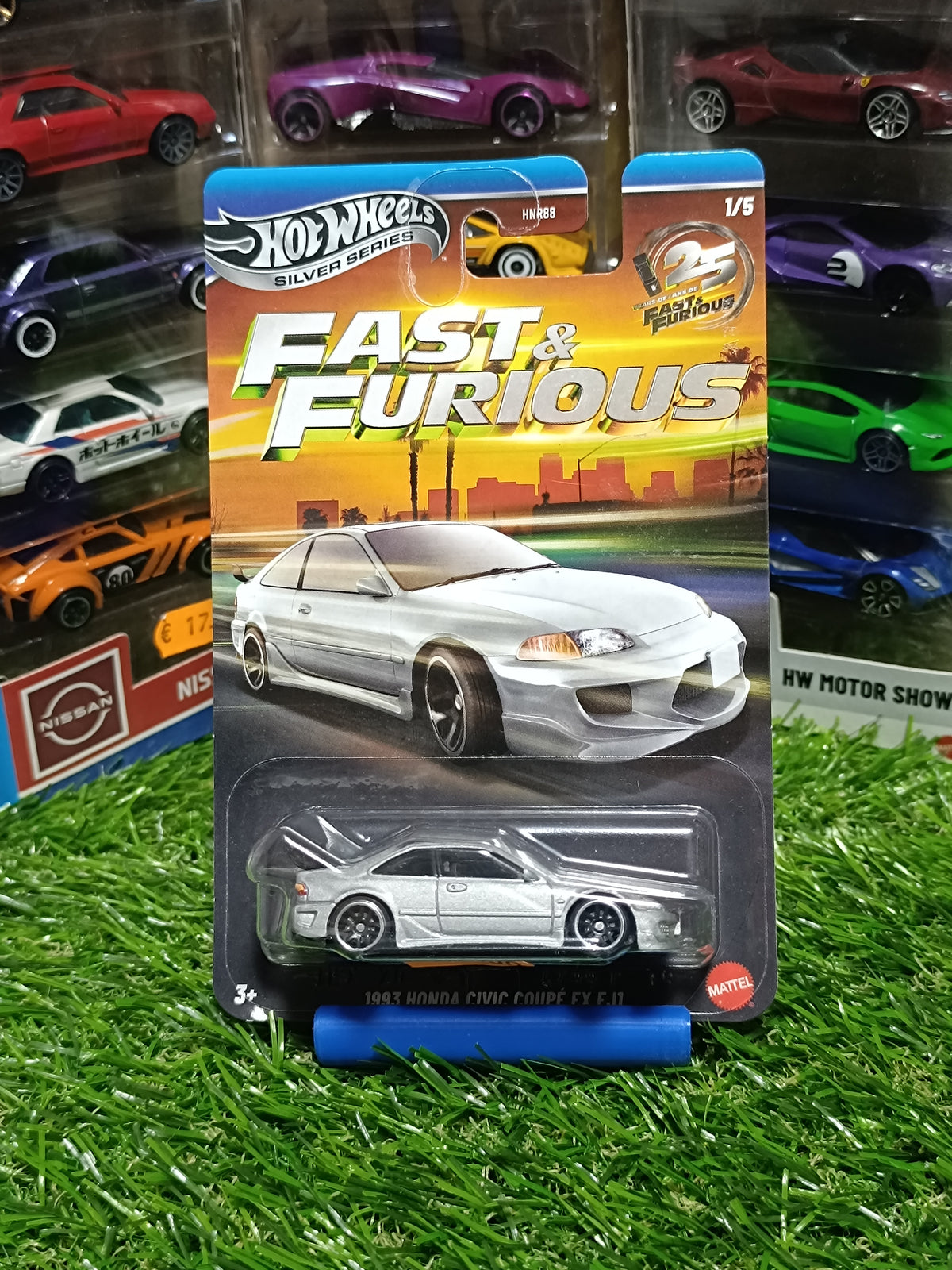 Hot Wheels 1993 Honda Civic Coupé Ex EJ1