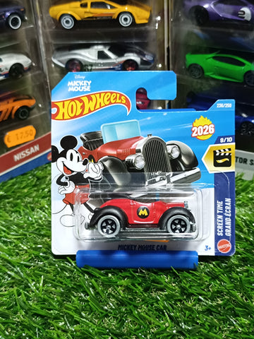 Hot Wheels Mickey Mouse Car