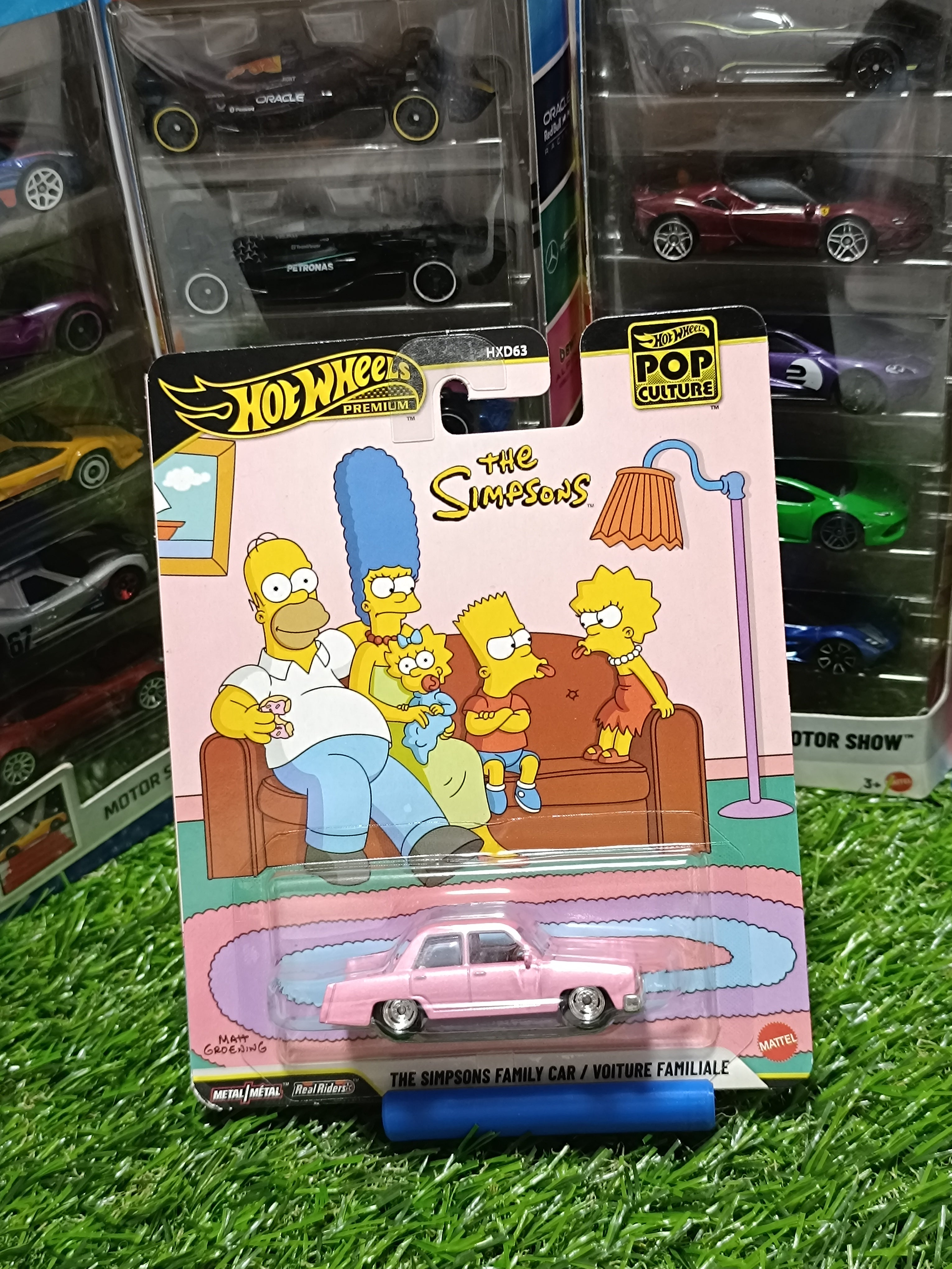 Hot Wheels The Simpsons Family Car/ Voiture Familiale