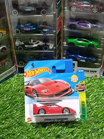 Hot Wheels Ferrari F40 Competizione defeito quartela
