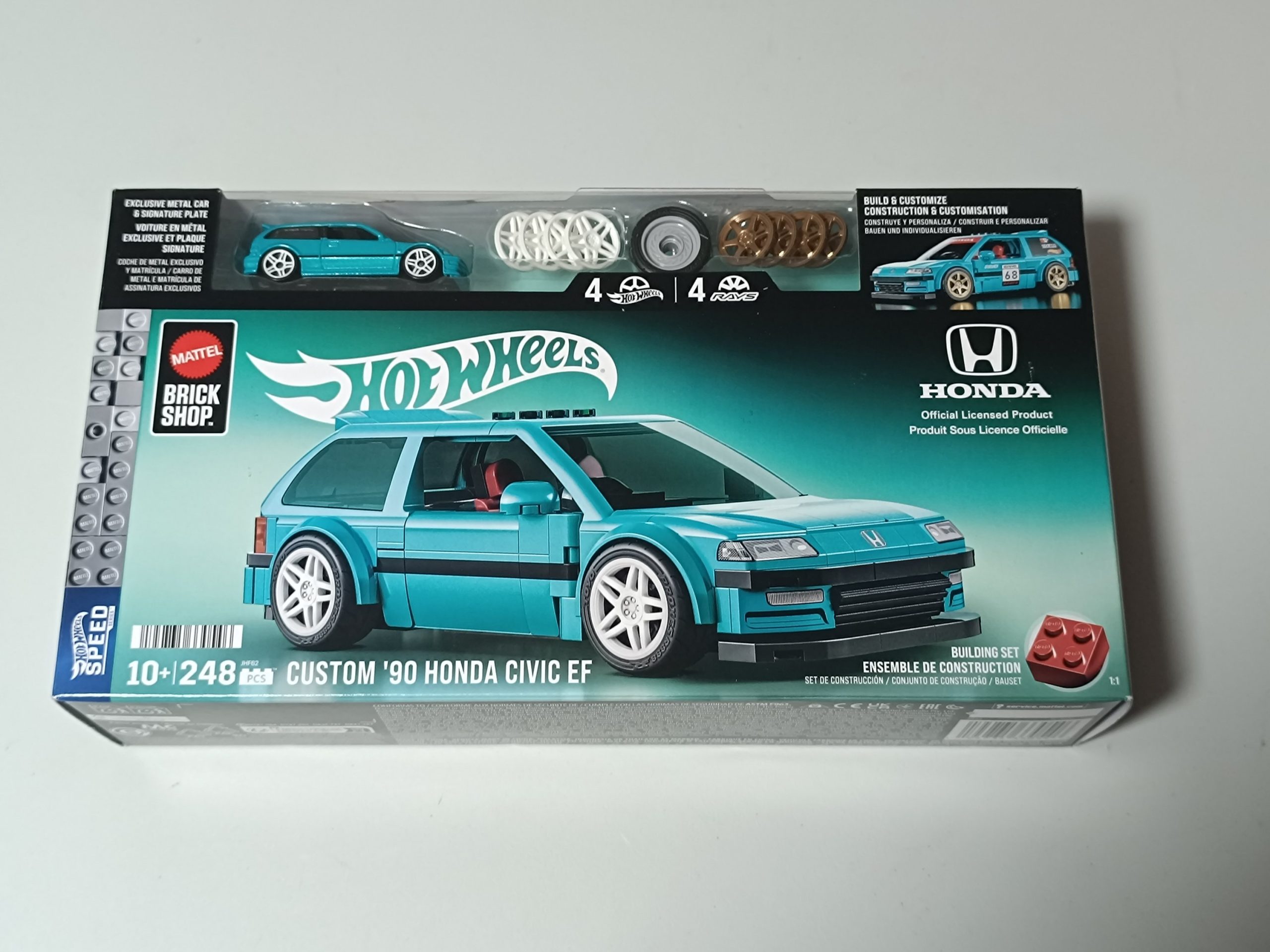 Hot Wheels  Custom 90 Honda Civic EF