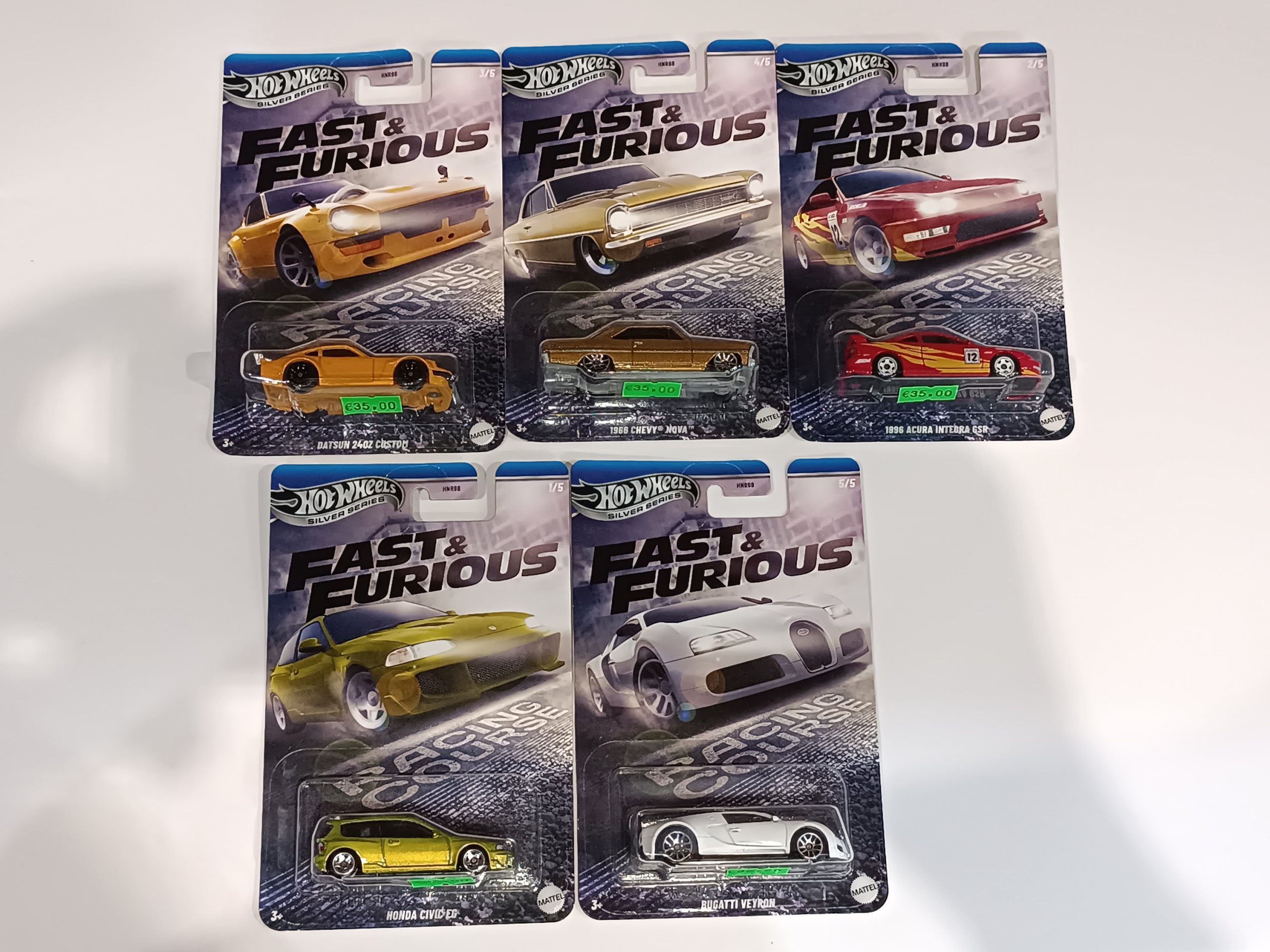 Hot Wheels Conjunto Fast & Furious