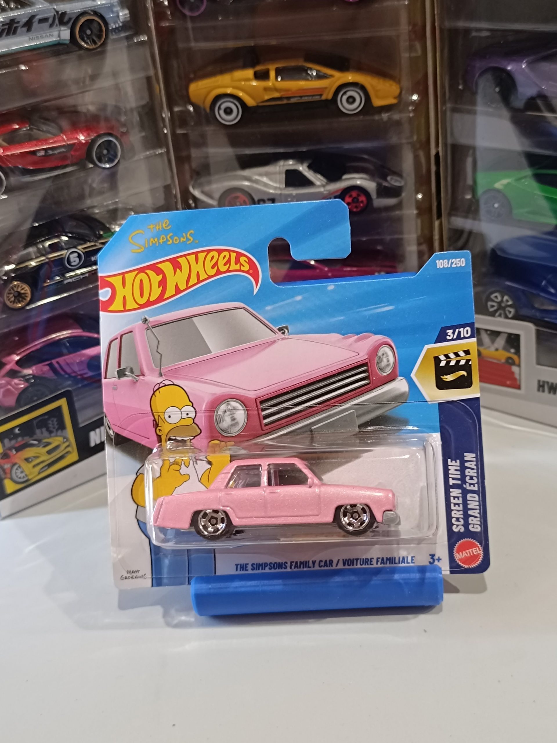 Hot Wheels The Simpsons Family Car/ Voiture Familiale