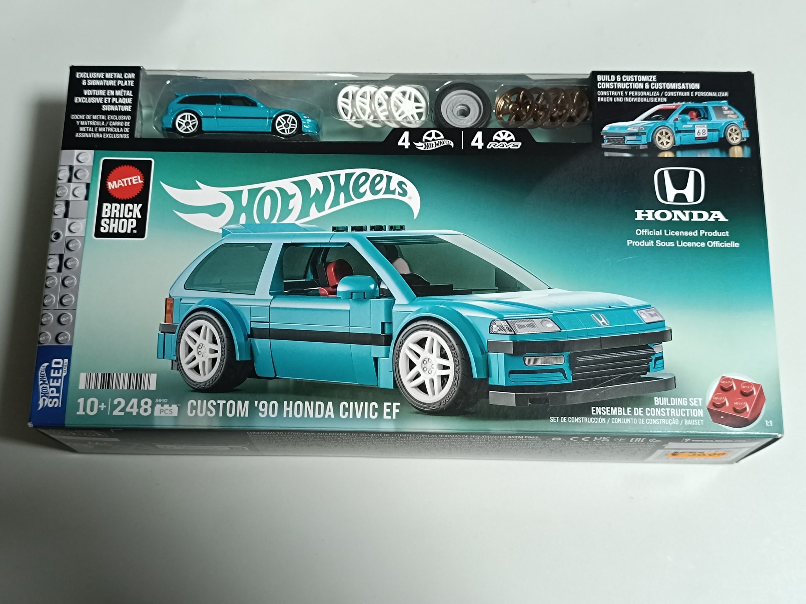 Hot Wheels Custom 90 Honda Civic EF